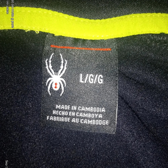 Spyder Full Zip Hoodie Sweatshirt Sz Youth Large NWOT - Picture 7 of 7